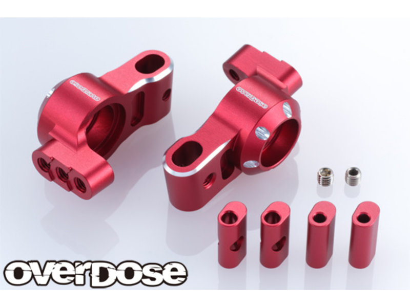 Overdose Aluminum Rear Upright ES for GALM series / Color: Red
