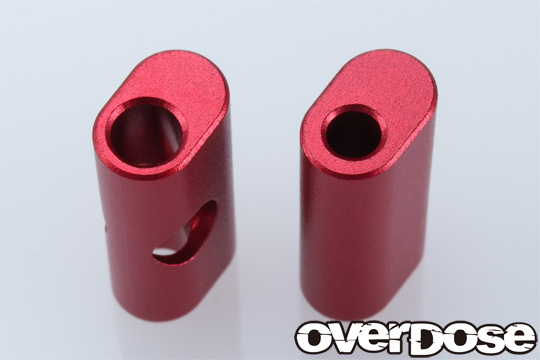 Overdose ES Alum. Rear Upright - Red Overdose ES Alum. Rear Upright - Red