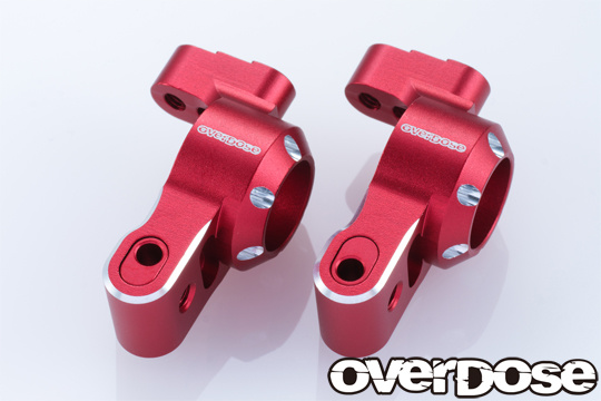 Overdose ES Alum. Rear Upright - Red Overdose ES Alum. Rear Upright - Red