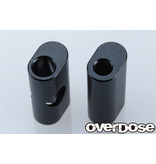 Overdose Aluminum Rear Upright ES for GALM series / Color: Black