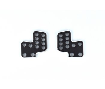 ReveD Alu. Rear Hub Carrier Plate with Shine Edge for RD-012S