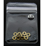 WRAP-UP Next 0040-05 - Brass Spacer φ3mm x φ6mm x 1.0mm (10pcs)