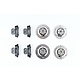 RDX Molded Brake Disk & Brake Caliper Set