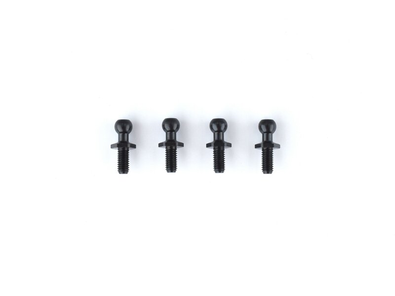 ReveD Steel Rod End BallM Φ4.3mm / Screw Length 6.0mm (4pcs)