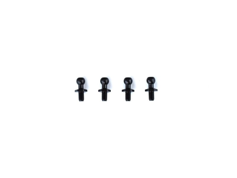 ReveD Steel Rod End Ball S Φ4.3mm / Screw Length 4.5mm (4pcs)