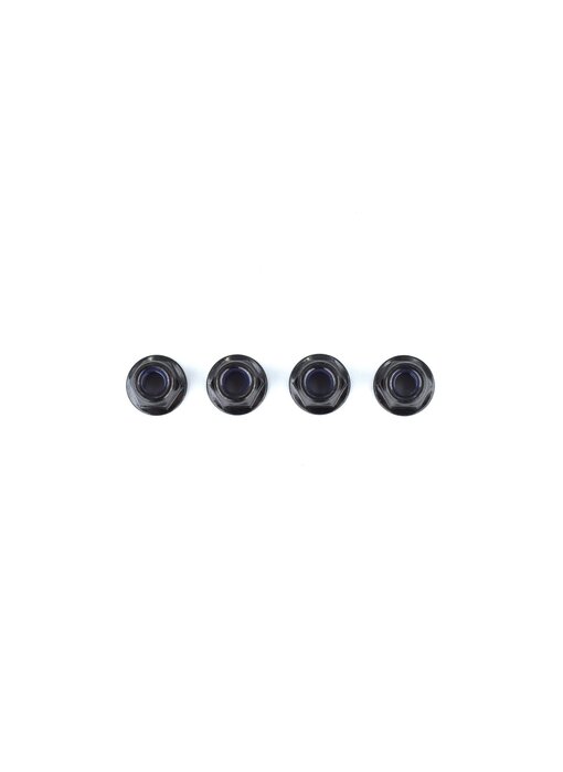 ReveD M4 Flange Nylon Nut Black (4)