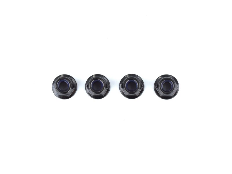 ReveD M4 Flange Nylon Nut Black (4pcs)