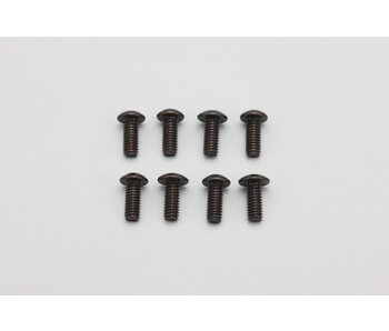 Yokomo Steel Screw Button Head M2.5×6mm (8pcs)