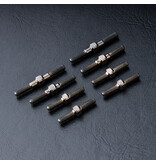 MST MS & FS Steel Reinforced  Turnbuckle Shaft Set (4x20mm - 2x25mm - 2x28mm) - DISCONTINUED