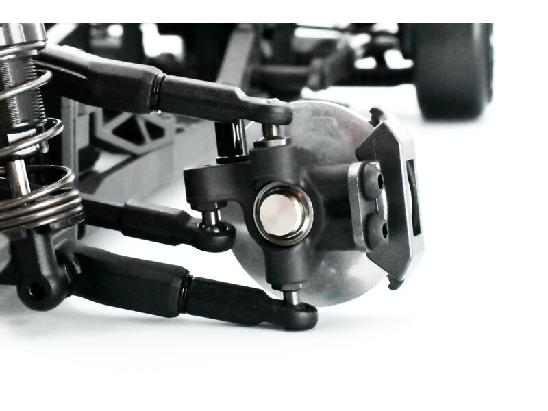 ReveD / D1-415FG / RDX Graphite Front Knuckle Set - Drifted