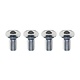 Aluminum Hex Screw Low Profile Button Head M3×6mm (4pcs)
