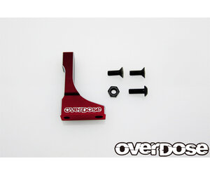 Overdose Alum. Chassis Rigid Post - Red Overdose Alum. Chassis Rigid Post - Red