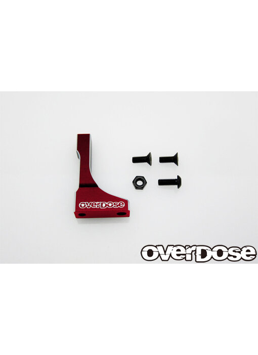 Overdose Alum. Chassis Rigid Post for GALM series / Red