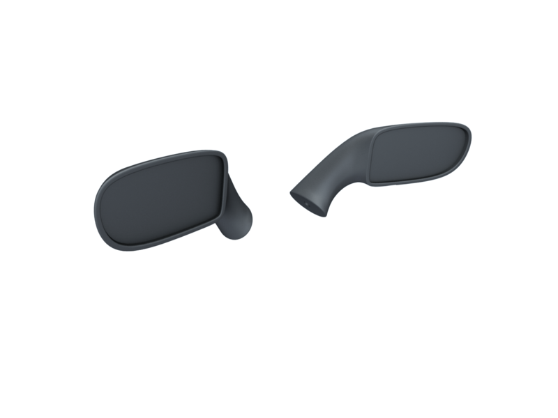 Rc Arlos 24K7008 - Side Mirrors for Chevrolet Corvette Z06 (C6)