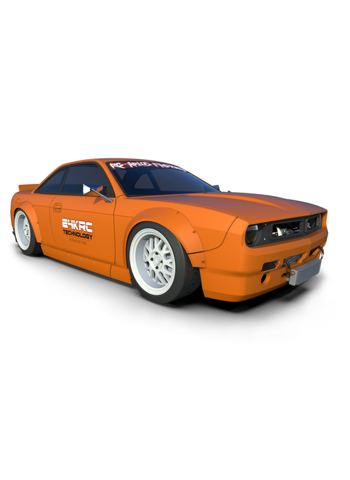 Rc Arlos Nissan 240sx S14 Boss V2 Rocket Bunny Clear Body