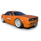 Nissan 240sx S14 Boss V2 Rocket Bunny Clear Body