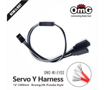 RC OMG Servo Y-Cable / 300mm