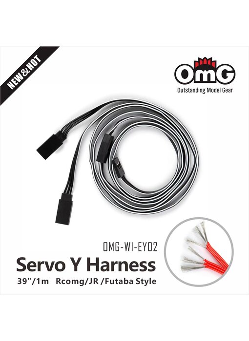 RC OMG Servo Y-Cable / 1m long