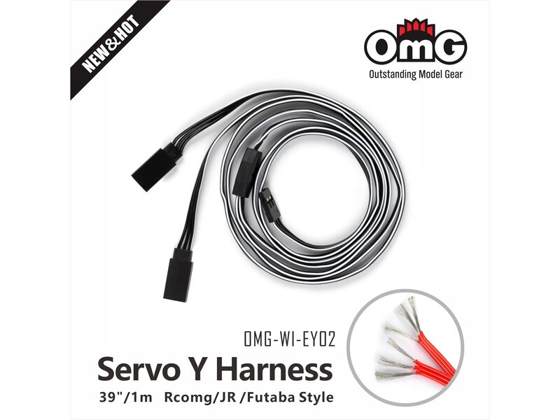 RC OMG Servo Y-Cable / 1m long