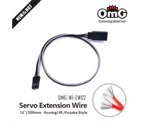 OMG Servo Extension Cable 300mm OMG Servo Extension Cable 300mm