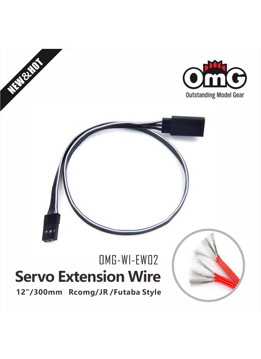 RC OMG Servo Extension Cable / 300mm