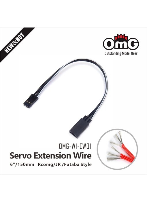 RC OMG Servo Extension Cable / 150mm