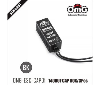 RC OMG Capacitor for ESC 1440µf / Black