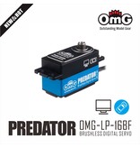 RC OMG Predator Full Metal Brushless Digital Low Profile Servo / Color: Blue