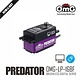 Predator Full Metal Brushless Digital Low Profile Servo / Purple