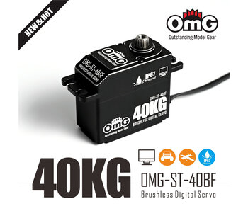 RC OMG 40kg Full Metal Standard Waterproof Digital Brushless Servo