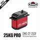 25kg Top & Mid Metal Waterproof Digital Brushed Servo / Red