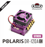 RC OMG POLARIS-DR-120AX3/VT - Polaris DR 120AX3 Stock Version ESC - Purple