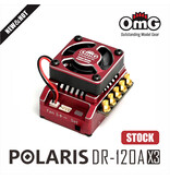 RC OMG POLARIS-DR-120AX3/RD - Polaris DR 120AX3 Stock Version ESC - Red