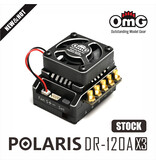 RC OMG POLARIS-DR-120AX3/BK - Polaris DR 120AX3 Stock Version ESC - Black