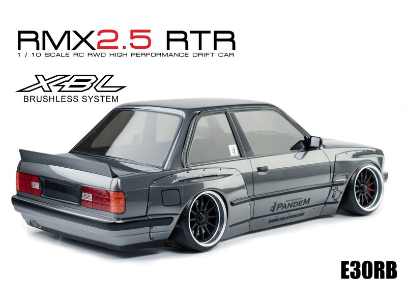 MST RMX 2.5 2WD 1/10 Drift Car RTR - Brushless 2.4G / Body: E30RB (BMW M3) - Grey