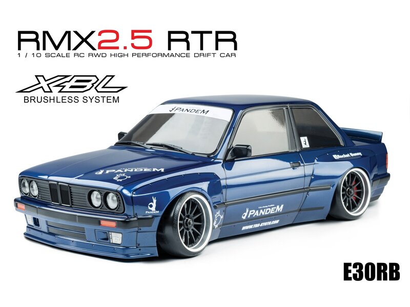 MST RMX 2.5 2WD 1/10 Drift Car RTR - Brushless 2.4G / Body: E30RB (BMW M3) - Dark Blue