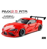 MST RMX 2.5 2WD 1/10 Drift Car RTR - Brushless 2.4G / Body: A90RB (Toyota Supra A90 Rocket Bunny) - Red