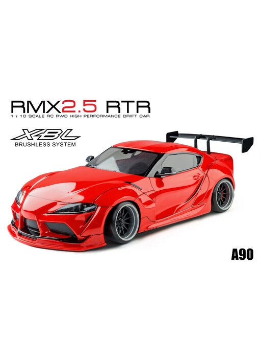 MST RMX 2.5 2WD RTR - Brushless / A90RB (Toyota Supra A90 Rocket Bunny) - Red