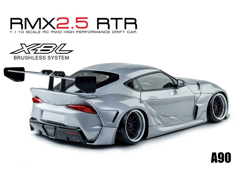 MST RMX 2.5 2WD 1/10 Drift Car RTR - Brushless 2.4G / Body: A90RB (Toyota Supra A90 Rocket Bunny) - Metal Grey