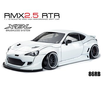 MST RMX 2.5 2WD RTR - Brushless / 86RB (Toyota GT86 Rocket Bunny) - White