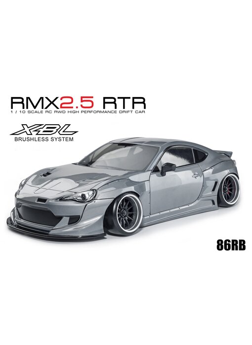 MST RMX 2.5 2WD RTR - Brushless / 86RB (Toyota GT86 Rocket Bunny) - Metal Grey