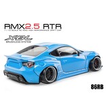 MST RMX 2.5 2WD 1/10 Drift Car RTR - Brushless 2.4G / Body: 86RB (Toyota GT86 Rocket Bunny) - Light Blue