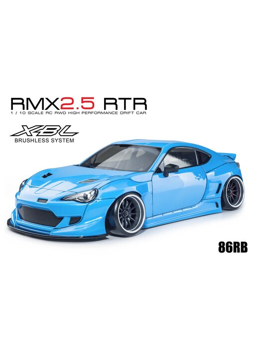 MST RMX 2.5 2WD RTR - Brushless / 86RB (Toyota GT86 Rocket Bunny) - Light Blue