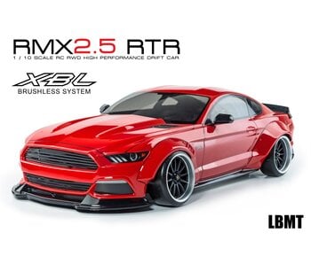 MST RMX 2.5 2WD RTR - Brushless / LBMT (Ford Mustang LB-Works) - Red