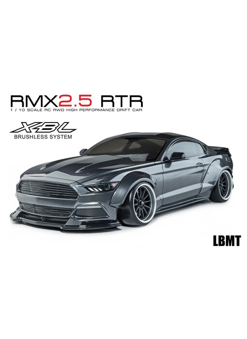 MST RMX 2.5 2WD RTR - Brushless / LBMT (Ford Mustang LB-Works) - Grey