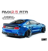 MST RMX 2.5 2WD 1/10 Drift Car RTR - Brushless 2.4G / Body: LBMT (Ford Mustang LB-Works) - Blue