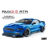 MST RMX 2.5 2WD 1/10 Drift Car RTR - Brushless 2.4G / Body: LBMT (Ford Mustang LB-Works) - Blue