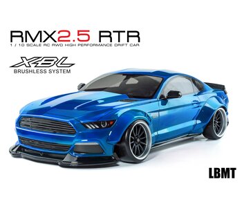 MST RMX 2.5 2WD RTR - Brushless / LBMT (Ford Mustang LB-Works) - Blue