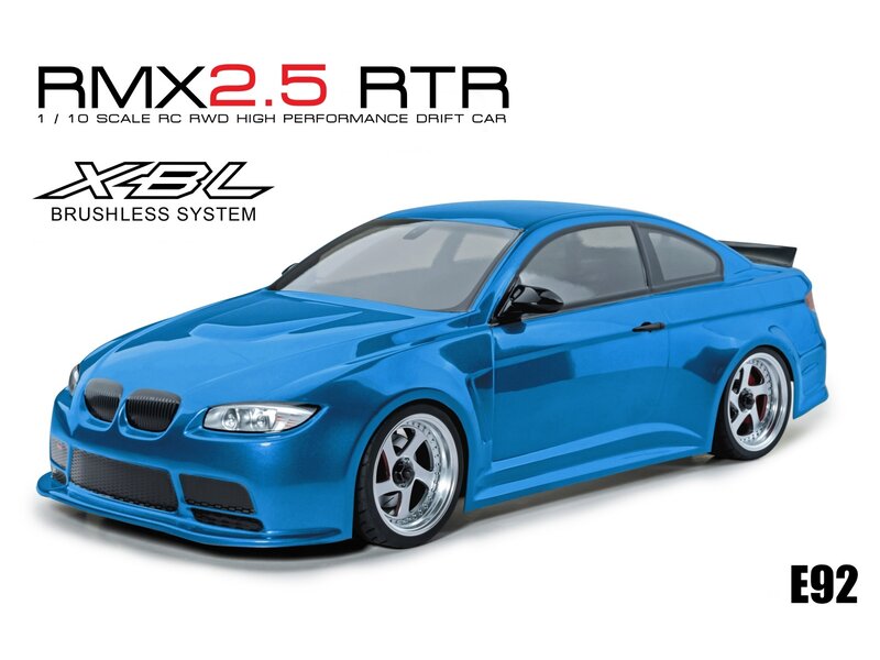 MST RMX 2.5 2WD 1/10 Drift Car RTR - Brushless 2.4G / Body: E92 (BMW M3) - Light Blue