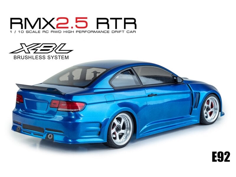 MST RMX 2.5 2WD 1/10 Drift Car RTR - Brushless 2.4G / Body: E92 (BMW M3) - Blue